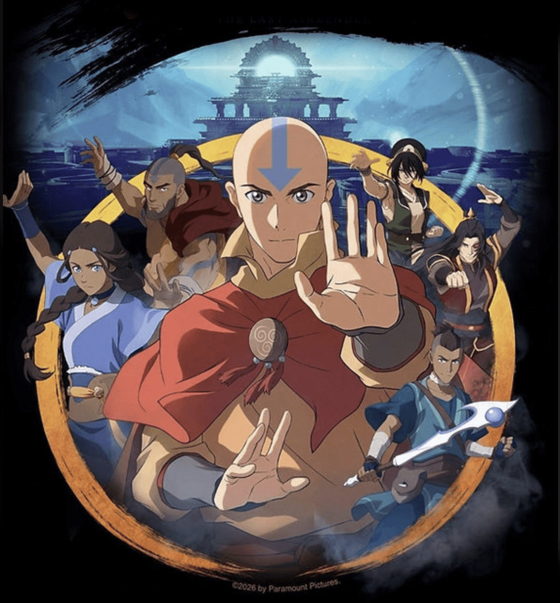 Poster for Avatar Aang: The Last Airbender