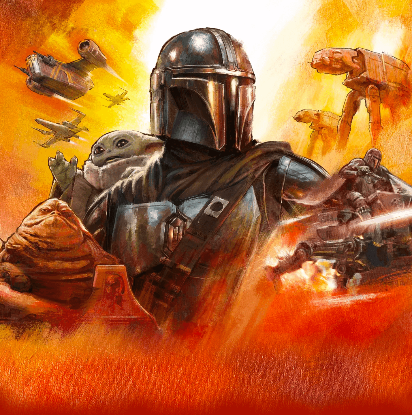 Poster for The Mandalorian And Grogu